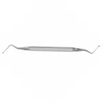 Surgical Curette Spoon Shape Oval Cl 84 Lucas Handle # 3Implant Instruments