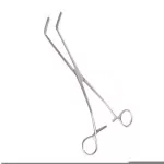 Glassman Anterior Resection Clamp Tip 25mm Jaw Serrated 24.7cm General Surgery Instruments