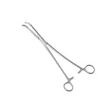 Reinhoff Swan Neck Clamp Serrated Curved 26.0cm General Surgery Instruments