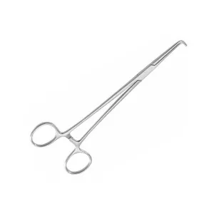 Storey Hemostatic Forceps 52mm Jaw Curve Cross Serrated 20.3cm General Surgery Instruments