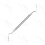 Surgical Curette Spoon Shape cm 2/4 Molt Handle # 3 Implant Instruments