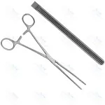 Kocher Atraumatic Forceps Elastic Blades Straight 22.2cm General Surgery Instruments