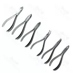 12 Pieces Dental De Bond Band Set & Placement Hard Wire Pin Ligature Cutting Pliers Orthodontics Instruments