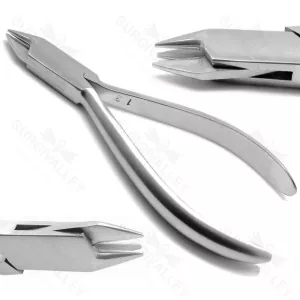 Dental Aderer Plier 3 Prong Orthodontic Wire Bending Plier