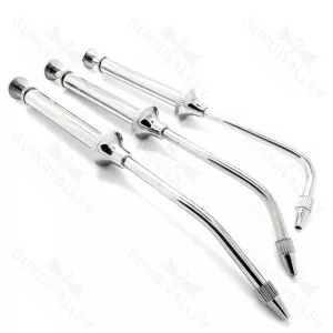 3 Pieces Of Dental Amalgam Carrier 1034, 1035, 1036 Filling Set Syringe Gun Dental Restorative Instruments