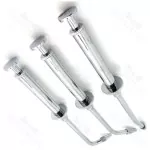 3 Pieces Of Dental Amalgam Carrier 1034, 1035, 1036 Filling Set Syringe Gun Dental Restorative Instruments