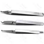 Dental De Bonding Tweezers Bracket Set Of 3 Pieces Reverse Action Tweezers