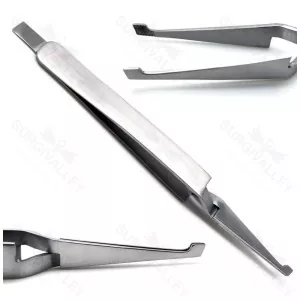 Dental De Bonding Tweezers Bracket Set Of 3 Pieces Reverse Action Tweezers