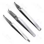 Dental De Bonding Tweezers Bracket Set Of 3 Pieces Reverse Action Tweezers