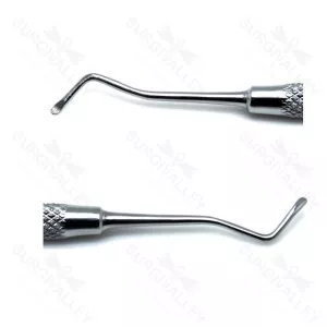 Dental Excavator 17W Double Ended Endo Spoon 1.2/1.25mm Instrument