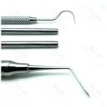 4 Pieces Explorer 23, 9, 23/17A, Dg16 Dental Diagnostic Stainless Steel Instruments