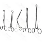 5 Pieces Of Forceps Retractors Collins Babcock Foerster Magill Surgical Stainless Steel Instruments