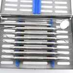 Basic Dental Periodontal Gracey Curettes Explorer Prob Kit Of 10 Pieces