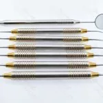 Dental Composite Filling Instruments Kit Set Of 7 Pieces Restorative