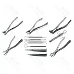 Dental Extraction Tray Setup Stainless Steel Premium Instruments Set Of 13