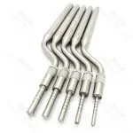 5 Pieces Dental Surgical Osteotomes Bone Spreading Adjustable Screw Concave Tip