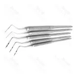 5 Pieces New Dental Probes Williams Cp 11 Cp 12 Cptin Single Ended Colour Coded