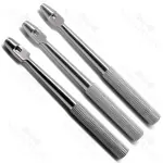 7 Pieces Set Of Dental Surgical Tissue Punch Straight & Curved Implant Stainless Steel Instruments