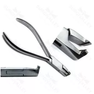 Dental Distal Cutter Safety Hold End Pliers Wire Cutters Orthodontic Instruments