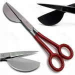 Duckbill Scissors 6" Carpet Nipping Working End 2" Repair Knife Stainless Steel Instruments