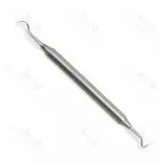 Nevi 4 Scaler Sickle Wide Handle Italian Stainless Steel