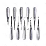 10 Pcs Dental Extraction Root Minimally Invasive Tooth Extracting Elevators