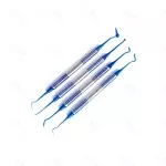 4 X Dental Composite Filling Instrument Set Titanium Coated Restorative Kit CE