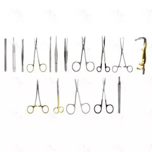 Basic Plastic Surgery Instruments Set Of 16 Pcs Plastic Surgery German Steel