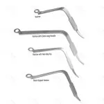 Bent Hohmann Retractor Orthopedic Surgical Instrument Set 4pcs