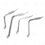 Bent Hohmann Retractor Orthopedic Surgical Instrument Set 4pcs