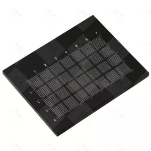 Black Sheen Grid For Measuring Cartilage Graphs/Sheen Rhinoplasty CE