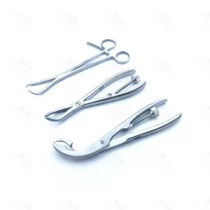 Bone Holding Forceps Clamps Forceps Orthopedic Bone Instruments Set of 3 Pcs