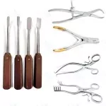 Posterior elevator Pin Wire Cutter & Retractors Orthopedic Instruments Set of 8