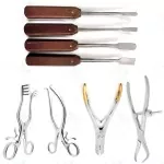 Posterior elevator Pin Wire Cutter & Retractors Orthopedic Instruments Set of 8