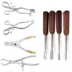 Posterior elevator Pin Wire Cutter & Retractors Orthopedic Instruments Set of 8