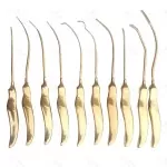 Face Lift Browlift Dissectors & Elevator Set Of 10 Pcs Plastic Surgery Instrument