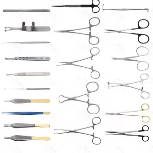 Face Lift Instruments Set of 21Pcs Face Surgery Instruments German Quality