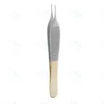 Gorney Adson Forceps Diamond Dust Jaw Micro 1X2 Teeth Straight 12cm General Surgery Instruments