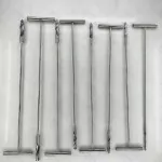 K Nail Reamer Solid Handle 8 PCs Set Orthopedic Instruments