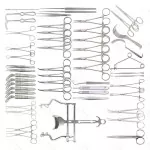 Basic Laparotomy Set with Sterilization Box Premium Quality Surgical Instrument