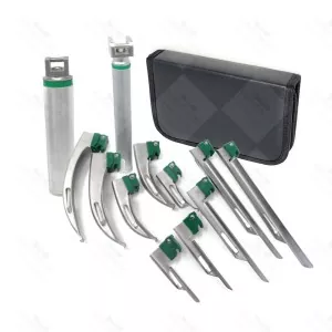 ENT surgery laryngoscopy Self Retaining Laryngoscope set