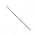 Mcindoe Skin Hook Double Prong Flat Metal Handle 9mm Wide 150mm General Surgery Instruments