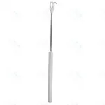 Mcindoe Skin Hook Double Prong Flat Metal Handle 9mm Wide 150mm General Surgery Instruments