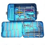 Orthopedic DHS And DCS Surgical Instrument Set With Graphic Case Box A+ Quality