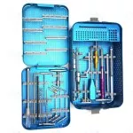 Orthopedic DHS And DCS Surgical Instrument Set With Graphic Case Box A+ Quality