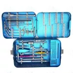 Orthopedic DHS And DCS Surgical Instrument Set With Graphic Case Box A+ Quality