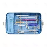 DHS/DCS Instrument Set with Short Barrel Aluminium Prime Graphic Box Orthopedic