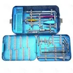 DHS/DCS Instrument Set with Short Barrel Aluminium Prime Graphic Box Orthopedic