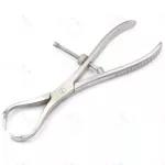 Orthopedic Patella Bone Holding Forceps 8" InchW Screw Lock