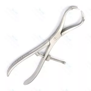 Orthopedic Patella Bone Holding Forceps 8" InchW Screw Lock